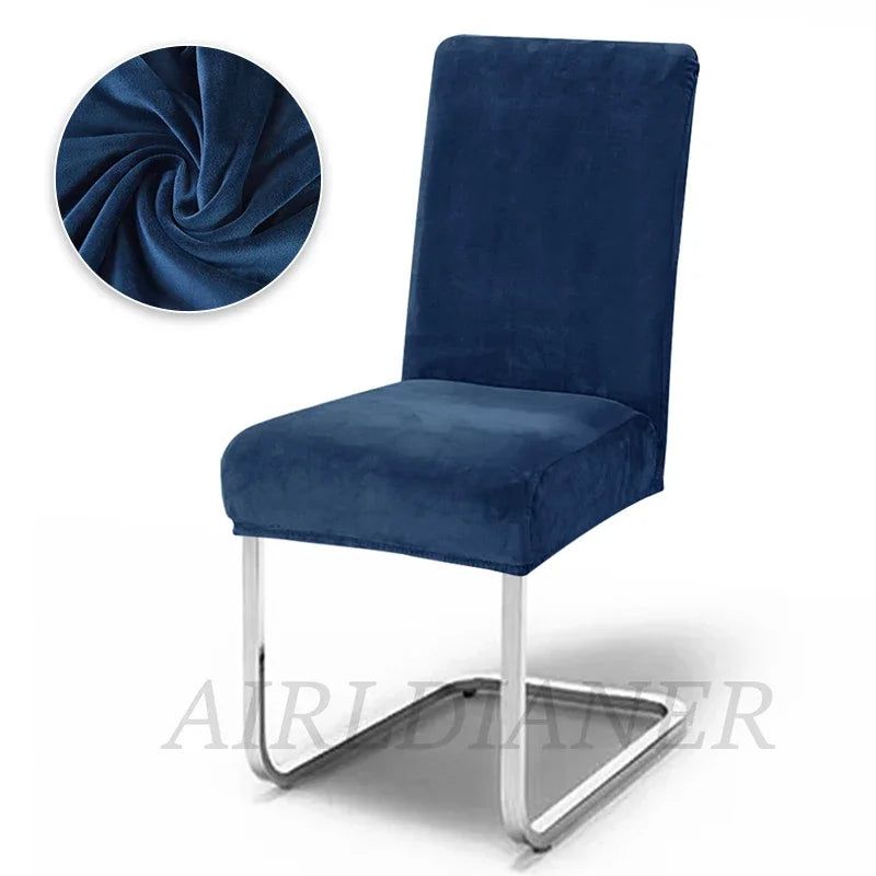 housses chaise velours gris moderne adhésif protection polyester élasthanne chaise banquet mariage plage fauteuil