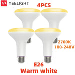 ampoule led intelligente e26 blanc moderne technologique commande vocale wifi couleur lumiere ambre 1700k