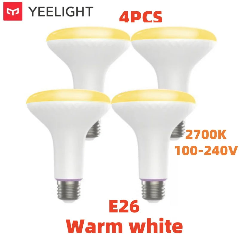 ampoule led intelligente e26 blanc moderne technologique commande vocale wifi couleur lumiere ambre 1700k