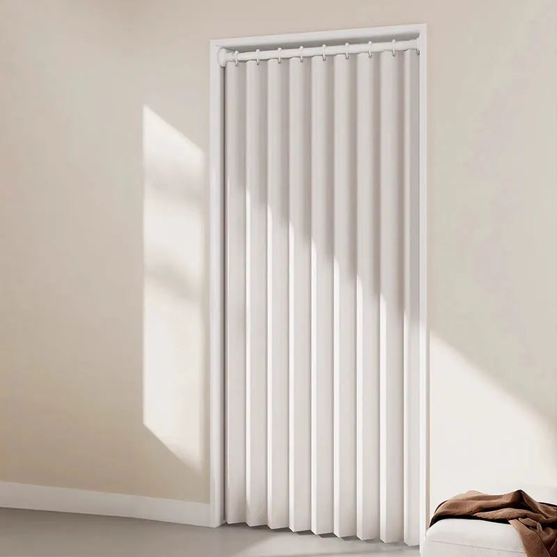 rideau vertical blanc rayures verticales moderne 100x180cm 180x200cm 240x200cm 260x200cm polyester opacité