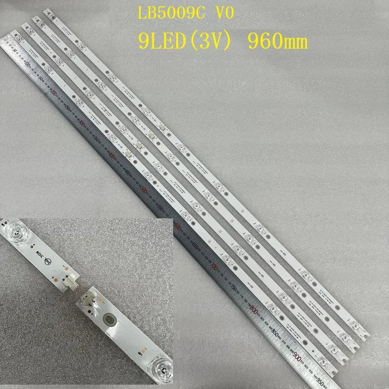 bande led blanche moderne connecteurs boutons opaques aluminium sans fil