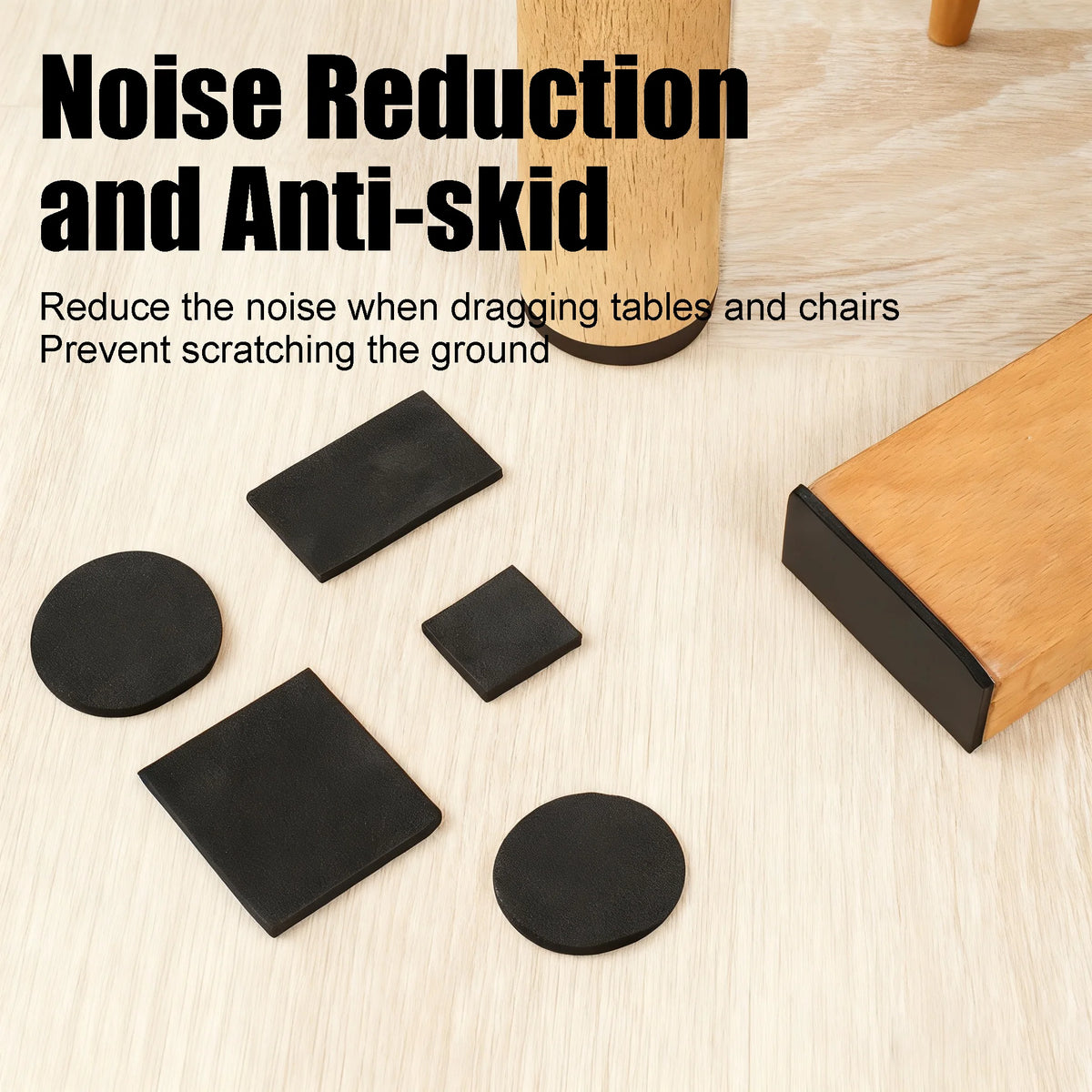 ruban adhésif antichoc noir texture grille anti glissement protège meuble moderne