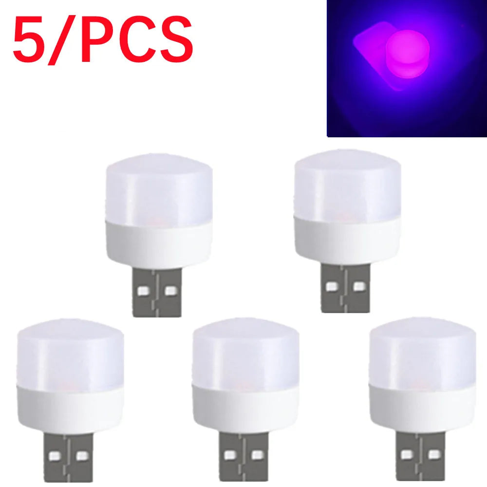 lampe nuit usb 1w blanc moderne 3000k 6500k portable lecture charge book led pequeña