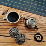 brûleur encens bronze spiderweb vintage censers couvercles pince cense setintérieur salon aromathérapie