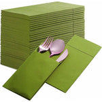 serviettes table jetables rouge vert bleu noir rose violet 40x40cm moderne usage unique festive