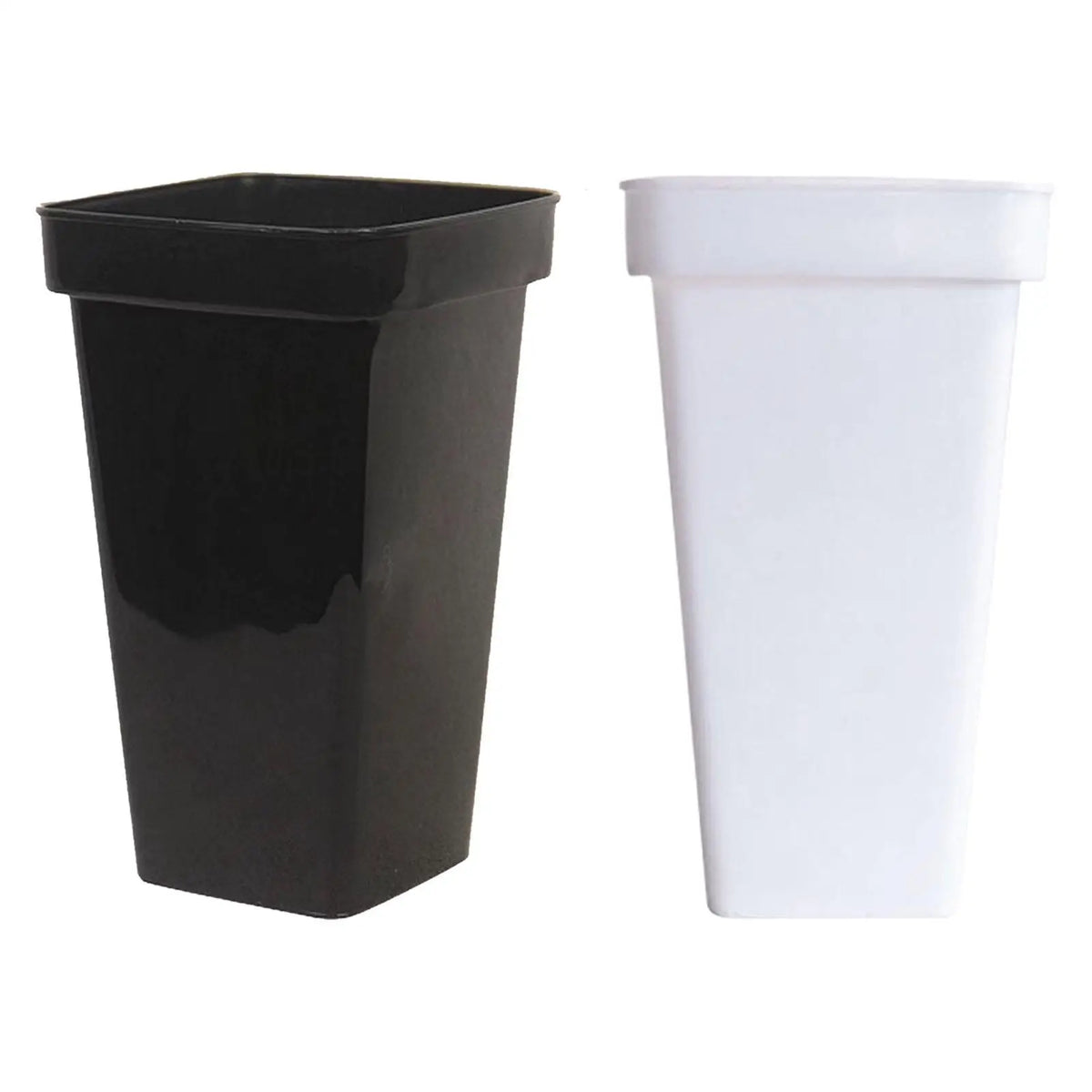 Pot fleurs moderne vase plancher bouquets décoration table blanc noir multifonctionalité