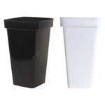Pot fleurs moderne vase plancher bouquets décoration table blanc noir multifonctionalité