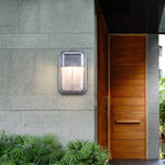 lampe murale moderne rétro argentée dorée rayures horizontales ip65 étanche led 220v 110v