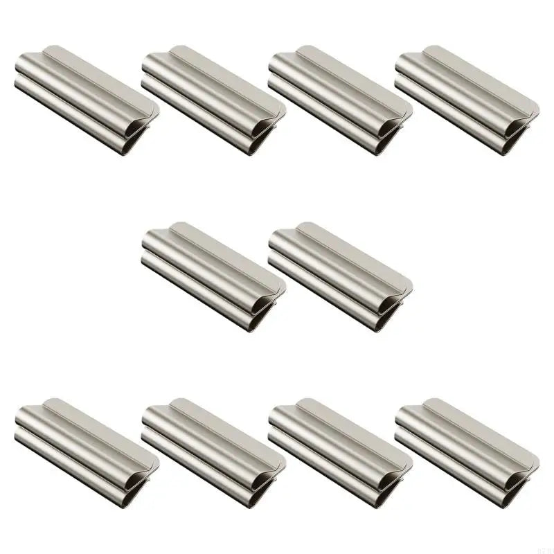 clips magnétiques rideaux argenté moderne minimalistes lisses aimants inclusion 10 pièces fixations