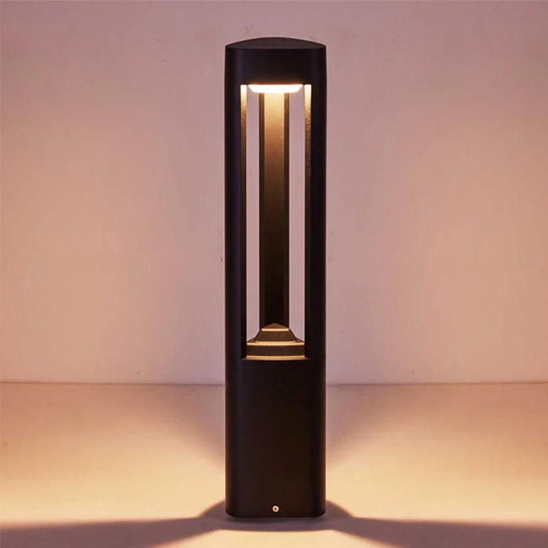 lampe led moderne industrielle noire ip65 eyelets extérieure aluminium opaque fixations