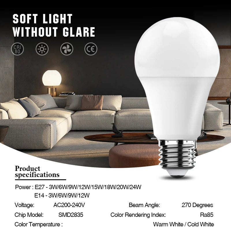 ampoule led boule blanche mate moderne éclairage intérieur domestique salon salon salon salon