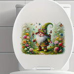 autocollants murals lutin fleuri papillons motifs floraux illustration cartoon opaques adhésifs multicolores animaux compagnie
