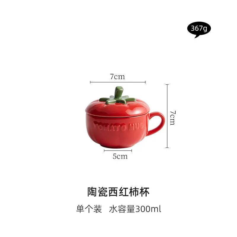 tasses porcelaine céramique motif citrouille texture rugueuse couleur orange verte rouge automnales