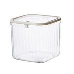 boîtes rangement modernes transparentes réutilisables bijoux rangement minimaliste poignées