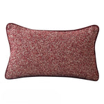 housses coussins décoratifs velours polyester carrés rouges contemporains lit chaise voiture adhésives simples