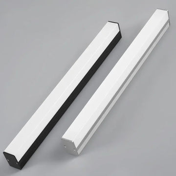 lampe murale led moderne 20cm 40cm 50cm blanc noir rayures