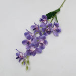guirlande fleurs artificielles vanda soie bleu rose blanc jaune vert modernes intérieur decoration mariage