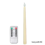 bougies led sans flamme télécommande blanc rouge vert marron beige moderne minimaliste