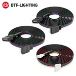 câbles led connecteurs mâle femelle 4pin 5pin 6pin 5pcs 100cm 200cm 50cm clips modernes