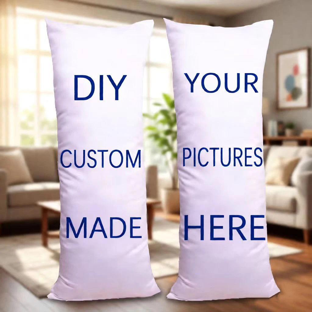 coussin personnalisable motif géométrique carrés diagonaux coeurs fleurs pommes moderne blanc polyester lit chambre