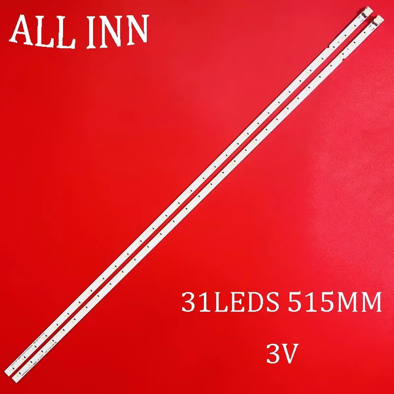 ruban led blanc 31 diodes 515mm 3v moderne connecteurs