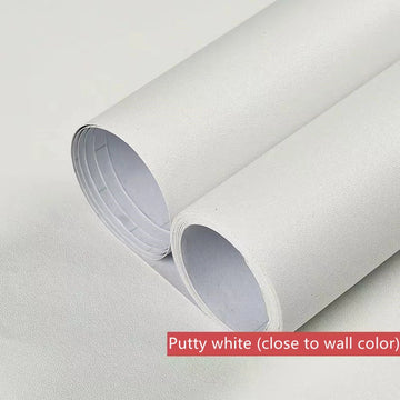 papier peint auto adhésif pvc blanc uni résistant humidité moderne salon chambre enfant commerce