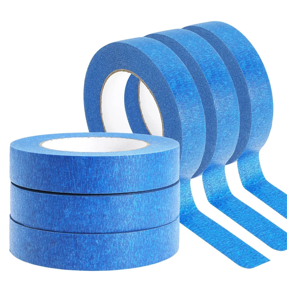 ruban peinture bleu texture grunge adhésif professionnel longueur 20m largeur 12mm
