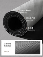 tapis cuisine absorbant diatomite marbre gris vert séchage vaisselle évacuation eau