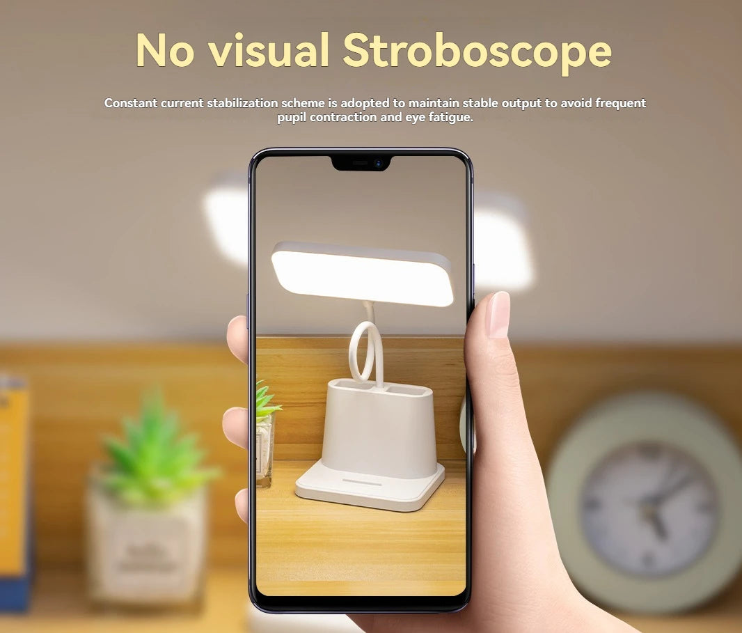 lampe led rechargeable usb gradation tactile respectueuse yeux moderne blanc mat
