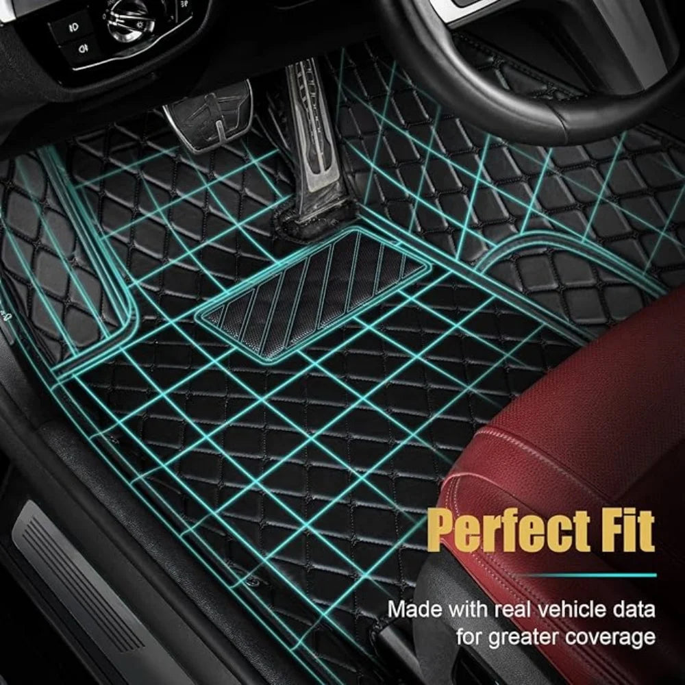 tapis sol cuir personnalisable waterproof anti poussière protection voiture bmw f30 f31 f34 g20