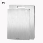 planche découper acier inoxydable double face facile nettoyer moderne portable qualité alimentaire