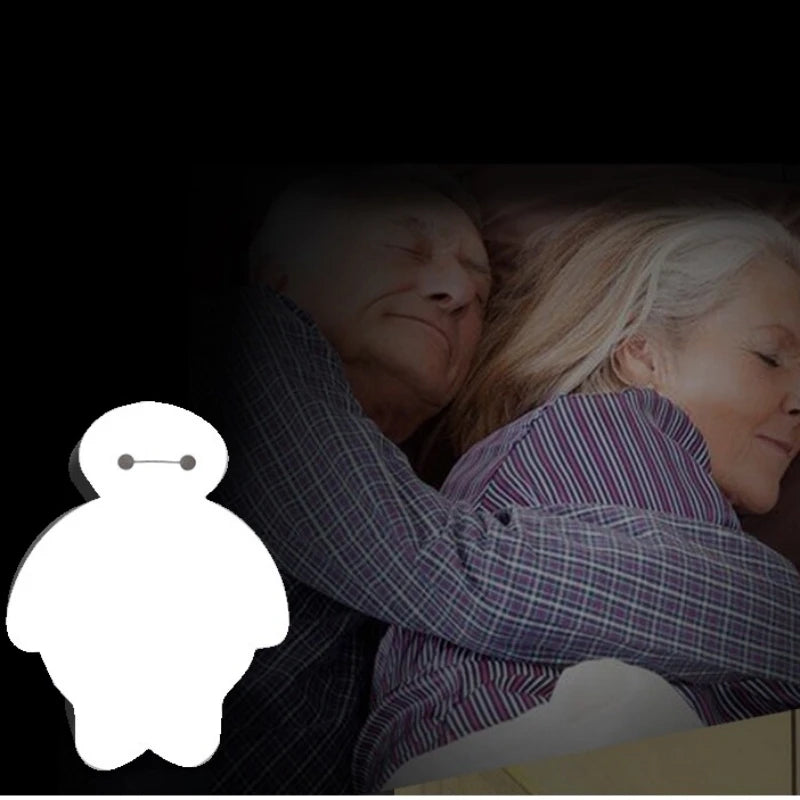 veilleuse nuit animal compagnie blanc moderne adhésif interrupteur prise us led économieénergie fluxlumineuxABS