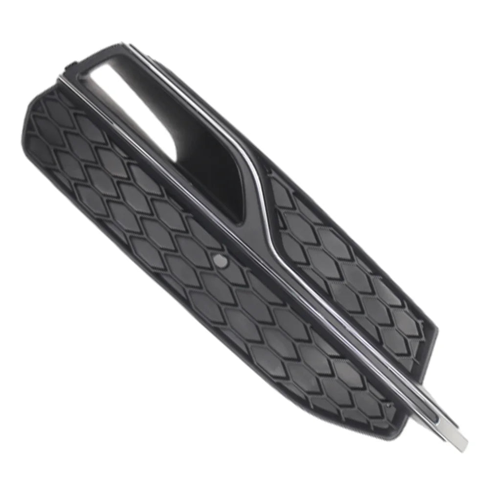 pare chocs arrière moderne noir texture géométrique grille 52cm 14.5cmAUDI A3 2014 2016