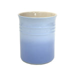 organisateur cuisine pot ustensiles rouge violet bleu blanc classique vintage porcelain céramique