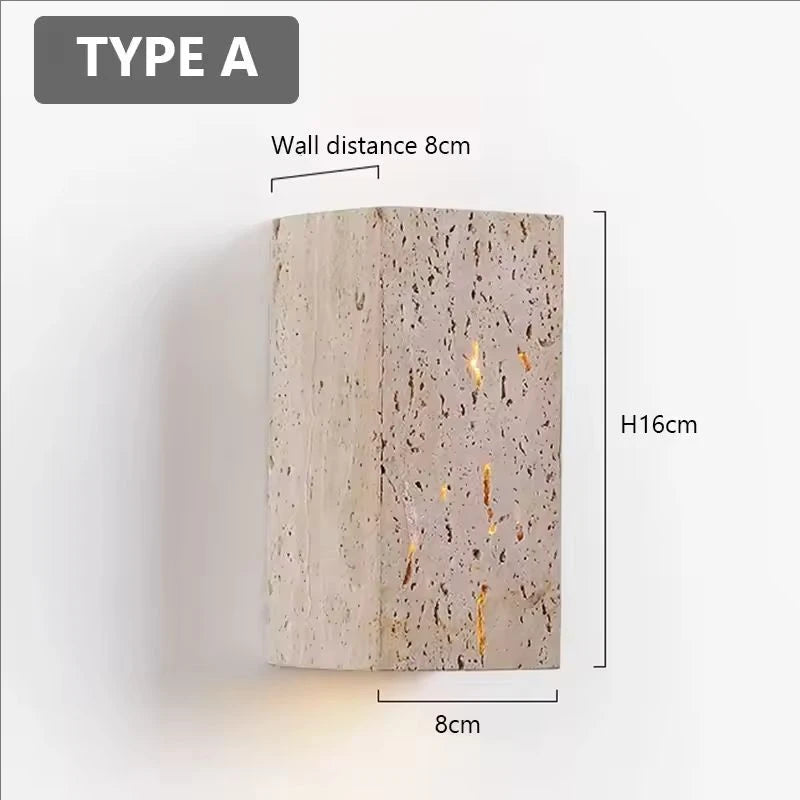 lampe murale moderne led beige granulaire extérieure hydrofuge 6000k 4000k 3000k