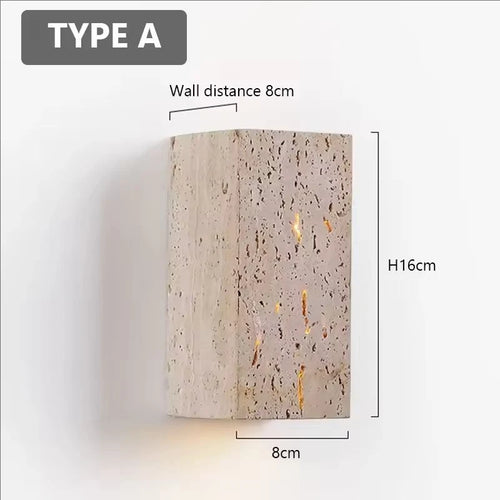 lampe murale moderne led beige granulaire extérieure hydrofuge 6000k 4000k 3000k