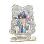 plaque décorative lolita papillons étoiles strass support plastique transparent moderne
