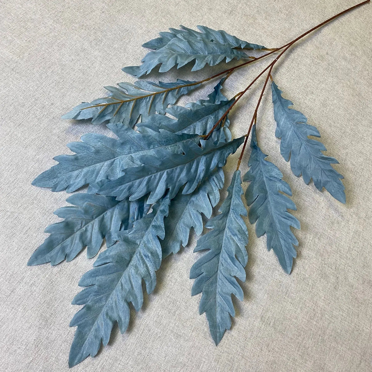 feuilles artificielles soie rose orange rouge vert bleu branche décorative extérieur naturelle maison salon