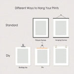 affiches personnalisables blanc texte minimaliste clips bulldog opaques salon décoration murale impressions toile