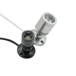projecteur led noir argent moderne télécommande câble usb 5v 1w 3w rgb