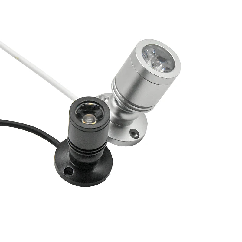 projecteur led noir argent moderne télécommande câble usb 5v 1w 3w rgb