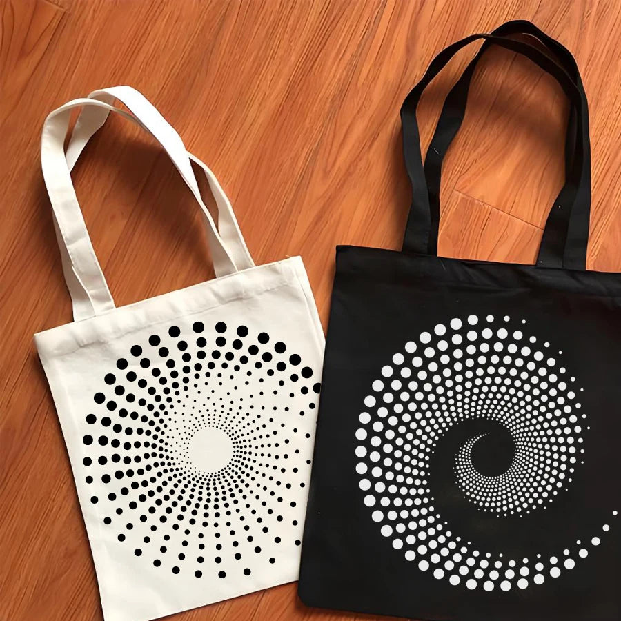 pochoirs stencil noir blanc spirale points moderne géométrique peinture murale sol diy decoration