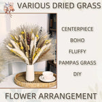 bouquet fleurs séchées naturelles vase boho décoration intérieure anniversaire noël valentin rouille blanc