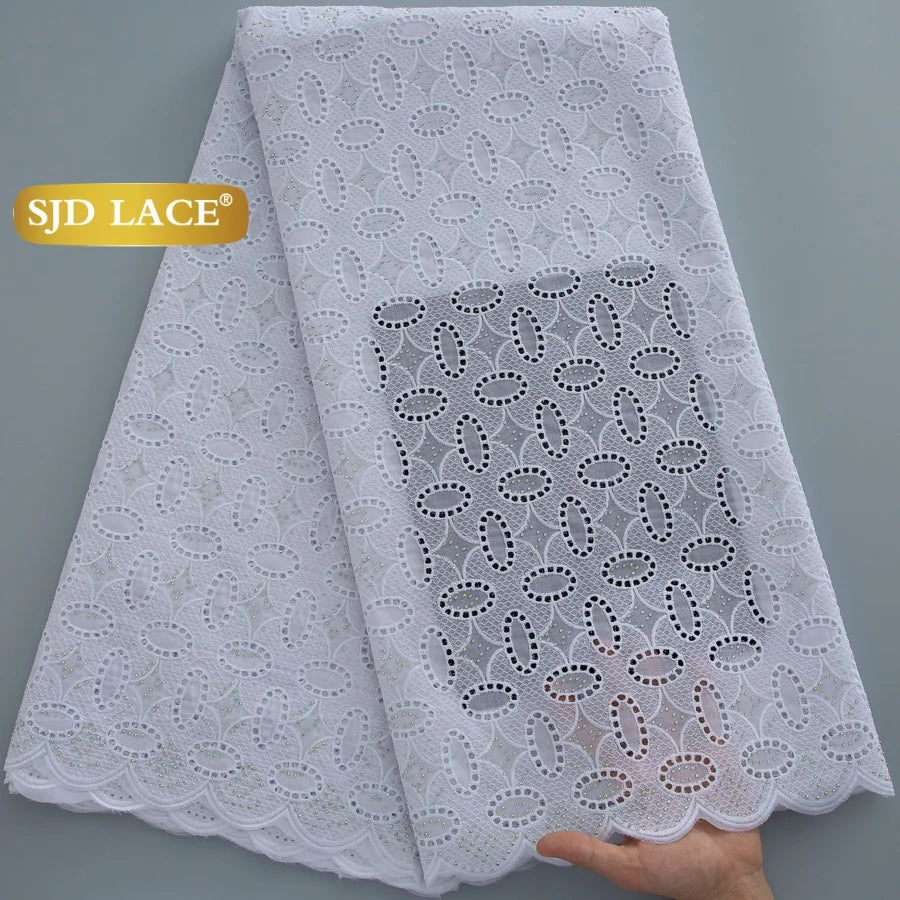 dentelle blanche florale opaques classique mariage fête yards haute qualité