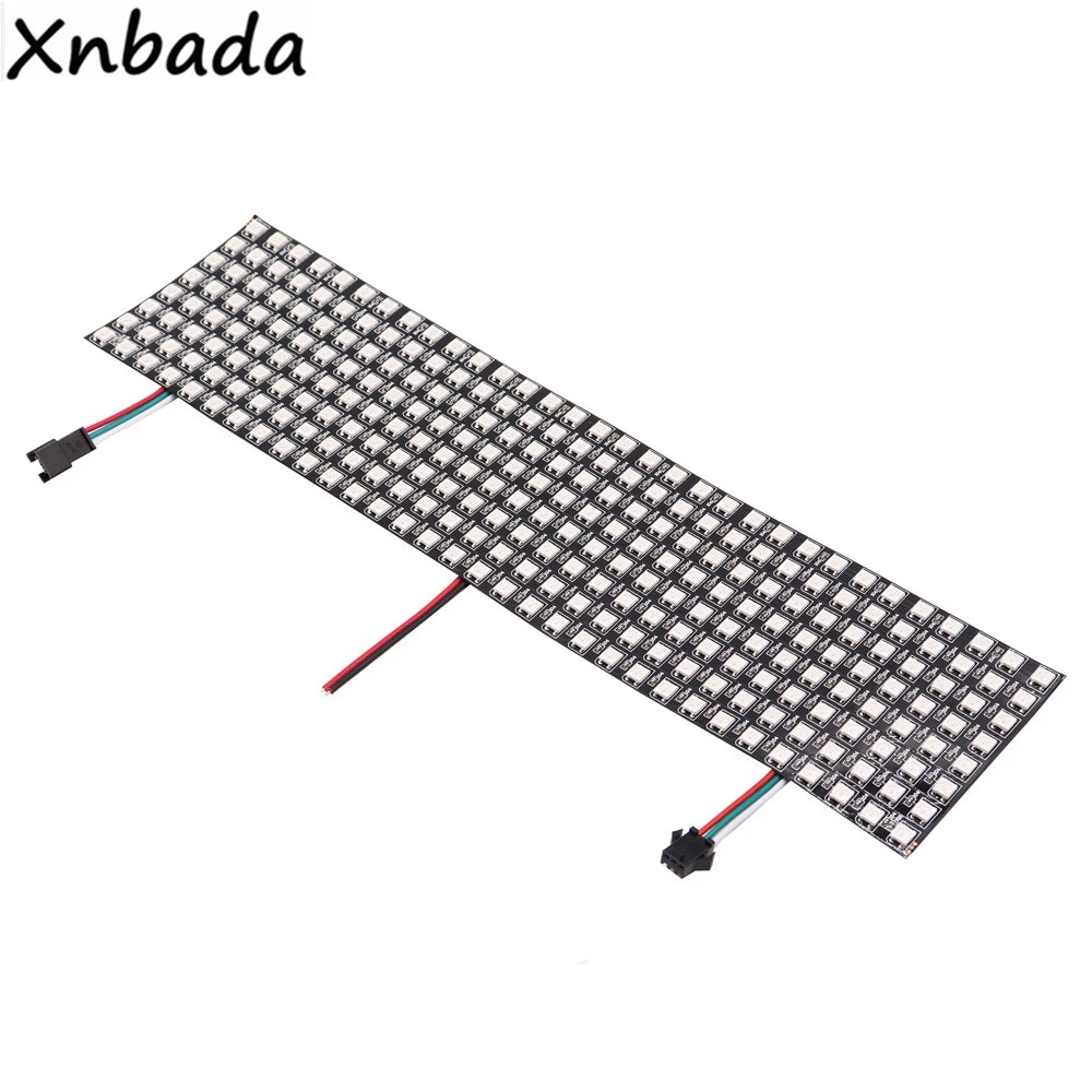panneau led flexible carré moderne connecteurs souder 3000k 6000k 5v 8x8 16x16