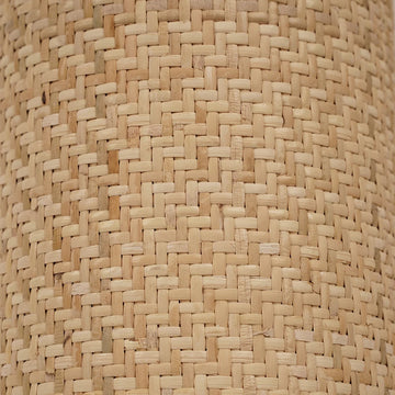 assise chaise osier tissé beige clair classique meuble décoration intérieur