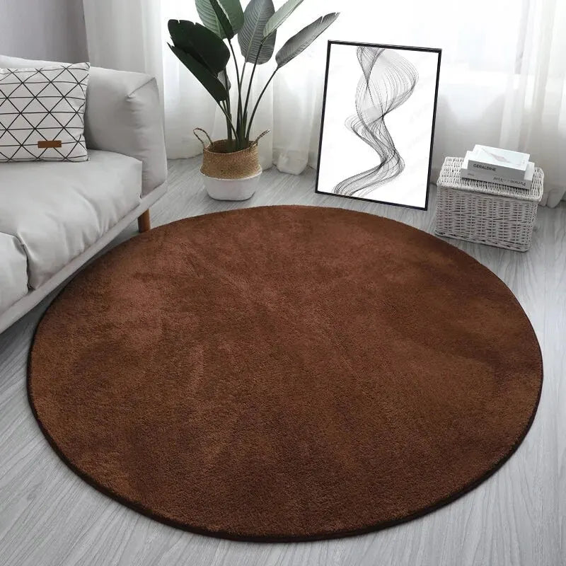 tapis prière rond polyester antidérapant résistant décoloration usage maison extérieur prière salle bain moderne