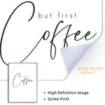 affiche moderne bon appétit lettrage calligraphique fourchette cuillère blanc noir minimaliste