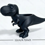 pots succulentes forme dinosaure contemporain noir blanc beige mignon plastique decoration