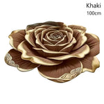 tapis 3d fleurs polyester moderne bleu jaune marron rose violet anti dérapant salon chambre